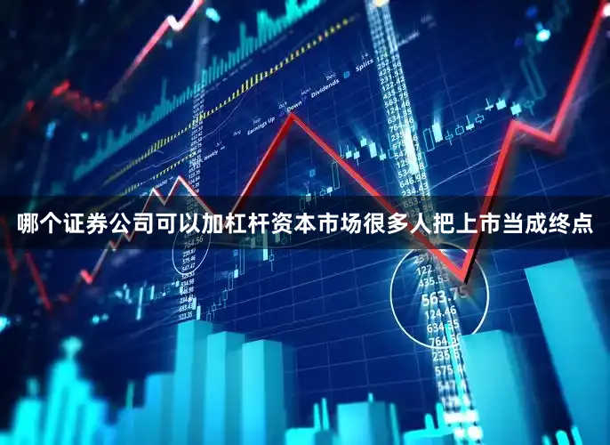 哪个证券公司可以加杠杆资本市场很多人把上市当成终点